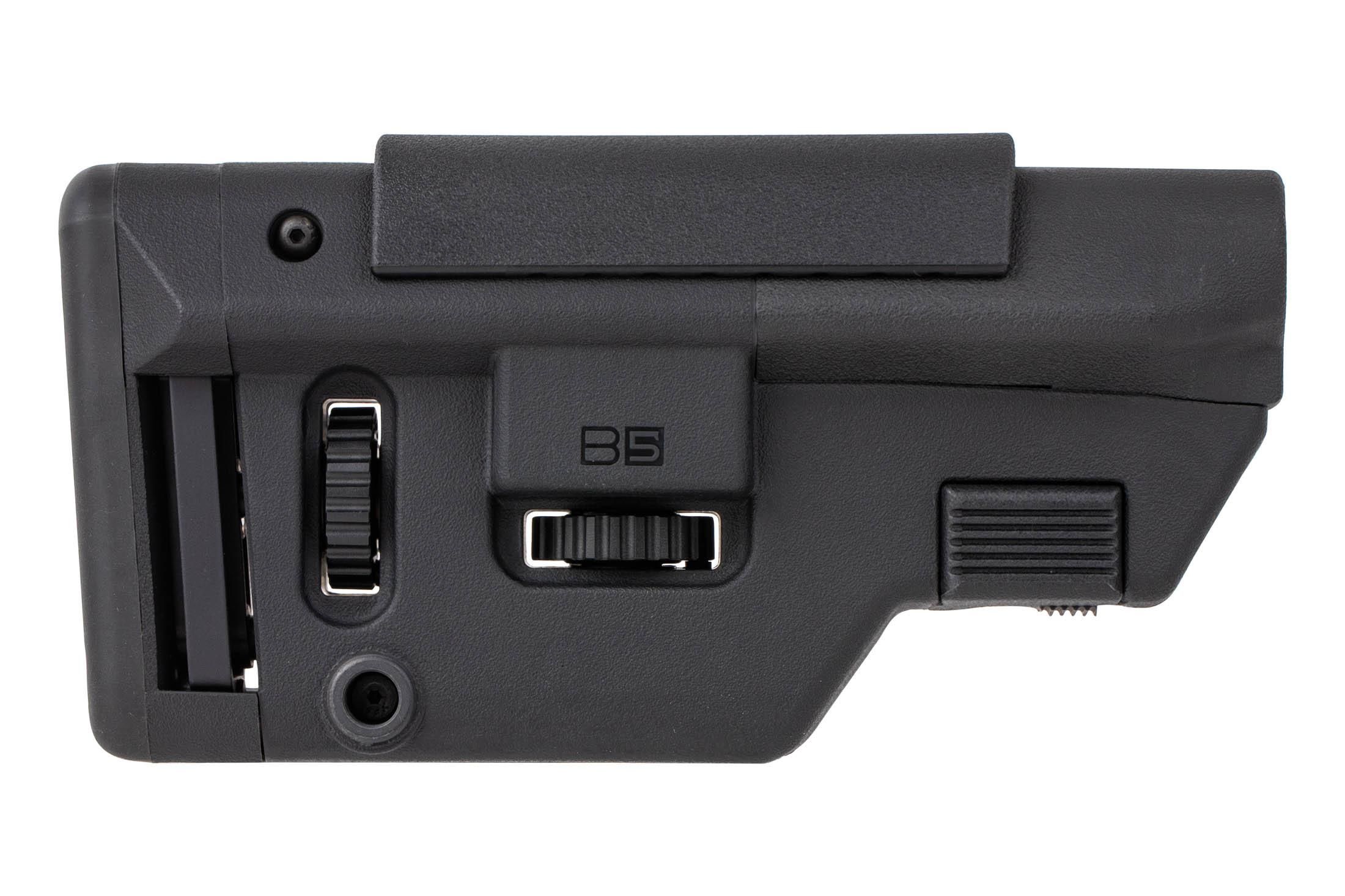 B5 Systems AR-15 Collapsible Precision Stock - Long - Black